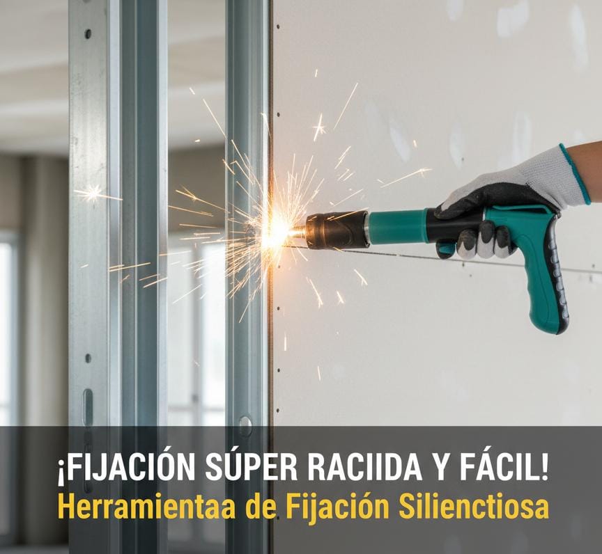 🔥 ¡OFERTA ESPECIAL HOY! PISTOLA REMACHADORA DE CLAVOS DE ALTO IMPACTO