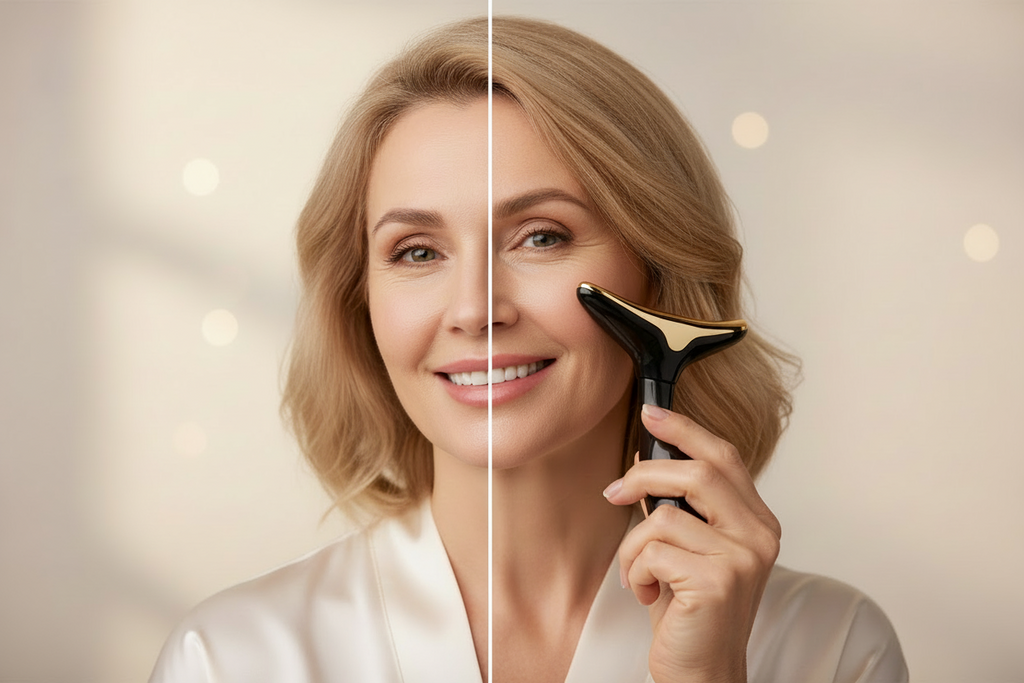Masajeador Facial 3 En 1 Anti Arrugas