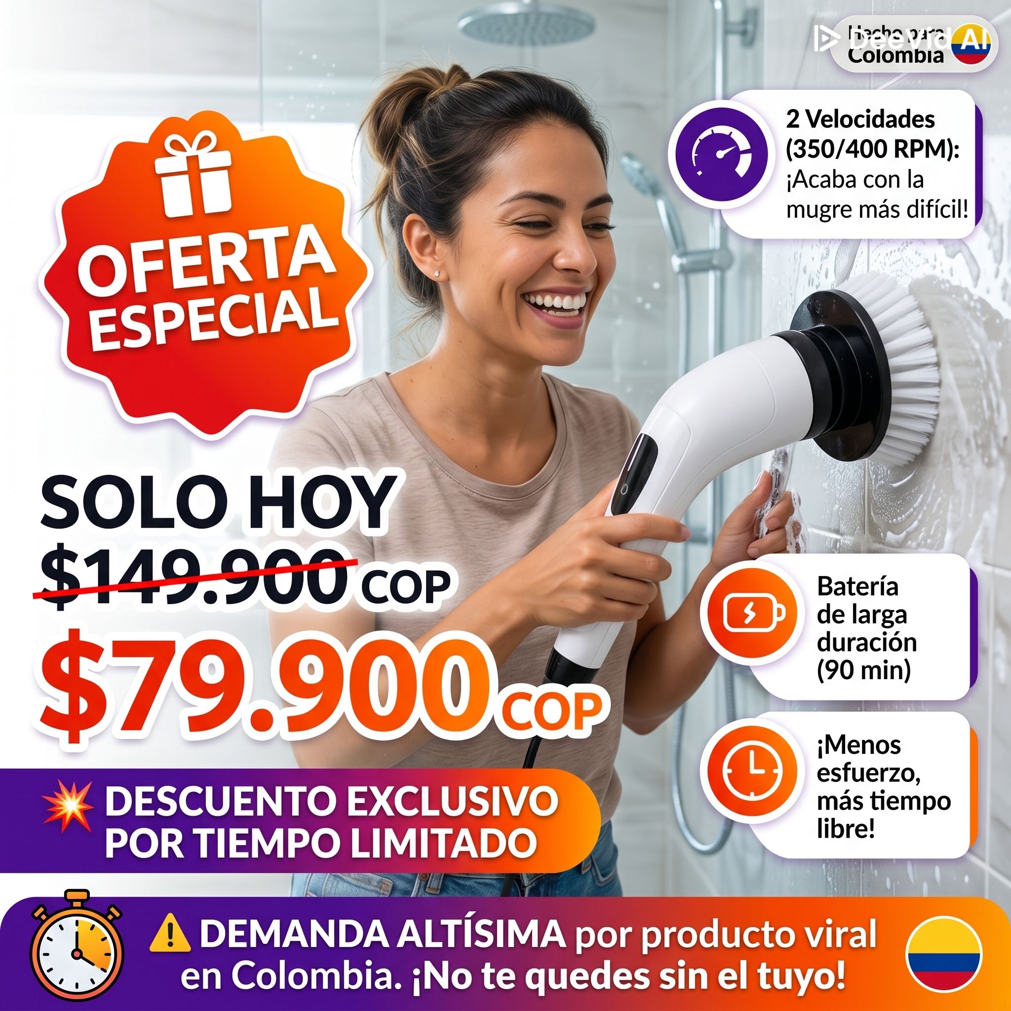 PowerClean 360° | Limpieza total sin esfuerzo